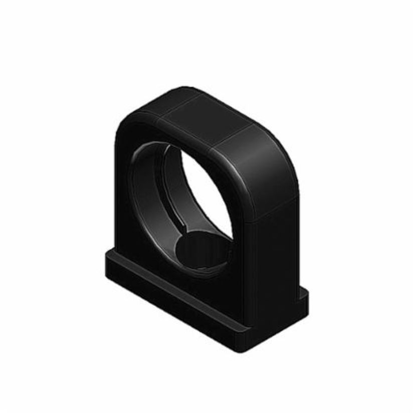 PMA BFH-17-0 1-Piece Flexible Conduit Support System, NW17/M20, Fastened Mount, Polyamide 6